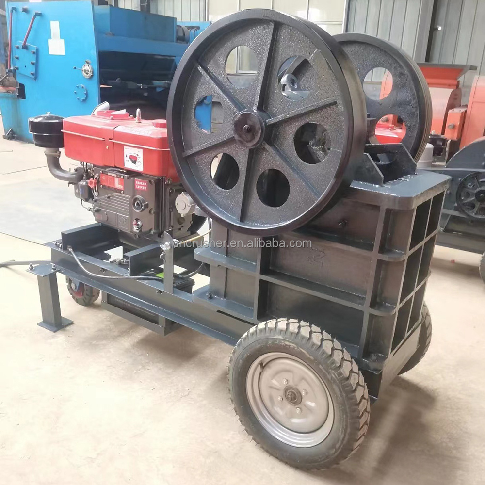 Rock Stone Jaw Crusher List 250x400 400x600 Diesel Engine Portable Jaw Crushers