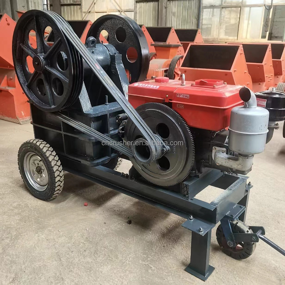 Rock Stone Jaw Crusher List 250x400 400x600 Diesel Engine Portable Jaw Crushers