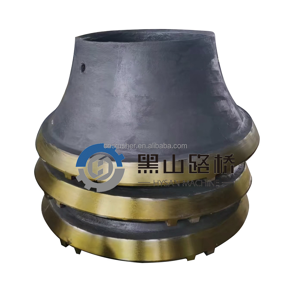 Mn18Cr2 Cone Crusher Parts H2800 H3800 CH420 CH430 Crusher Wear Parts Bowl Liner Concave And Mantle