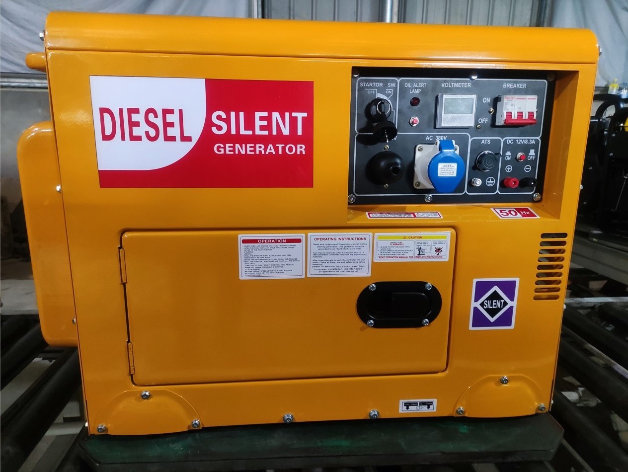 CE certificated single phase 10kva silent diesel generator 10kva generators CSCPOWER power diesel generator