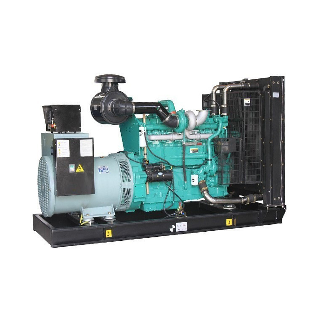 Silent and open type 500kva 400kw with cummins  engine diesel generator good price