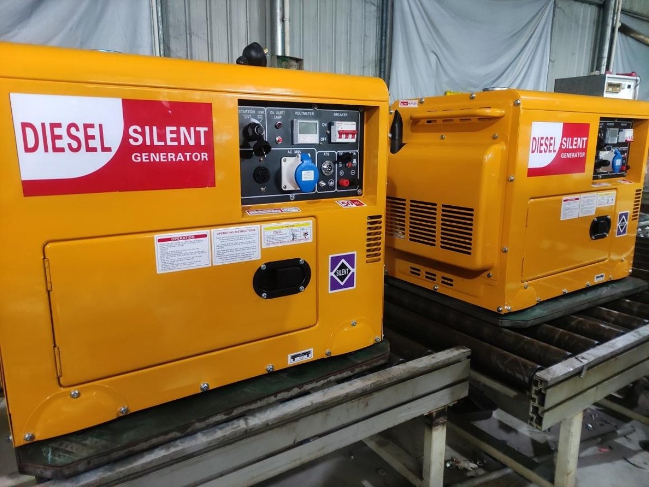 CE certificated single phase 10kva silent diesel generator 10kva generators CSCPOWER power diesel generator