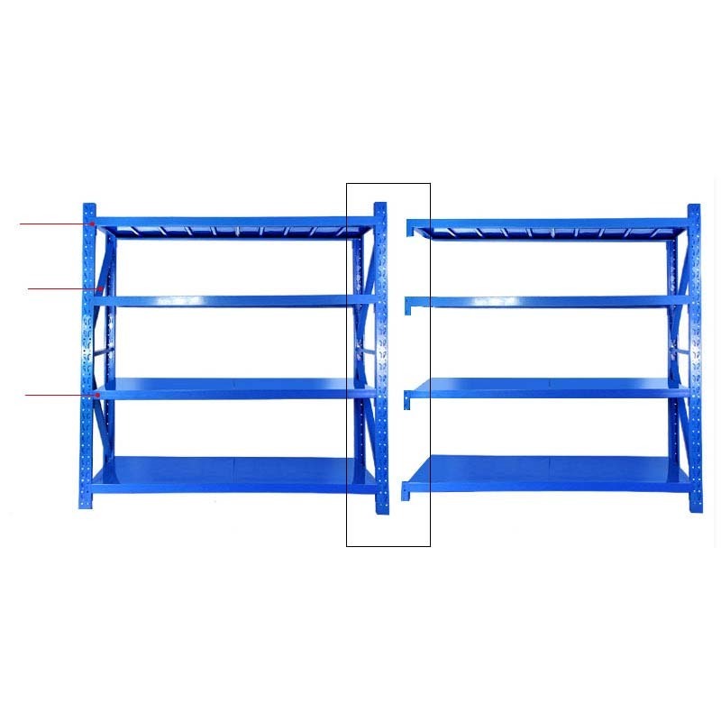 Heavy Duty Metal Pallet Racks Industrial Storage Shelf Rack For Warehouse