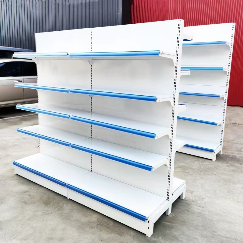 Factory Supply Retail Store Supermarket Grocery Store Shelves Shelving Display Gondola Rack