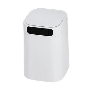 4.6 Gallon Automatic Smart Touchless cordless rechargeable big capacity self changing sealing Motion Sensor Trash Can waste bin