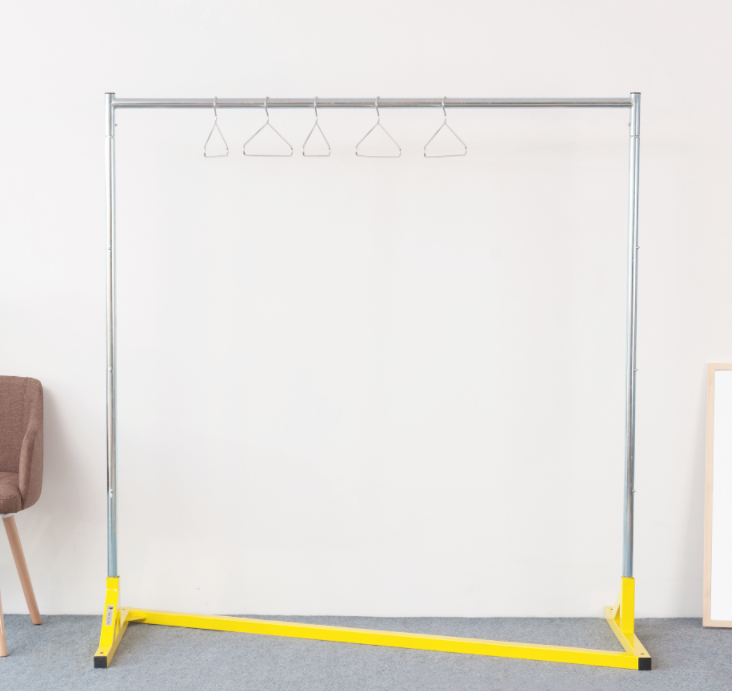 Heavy Duty Rolling Garment Z-Rack Designed to Survive the Rigors of Retail 3 Middle Bars Separately.