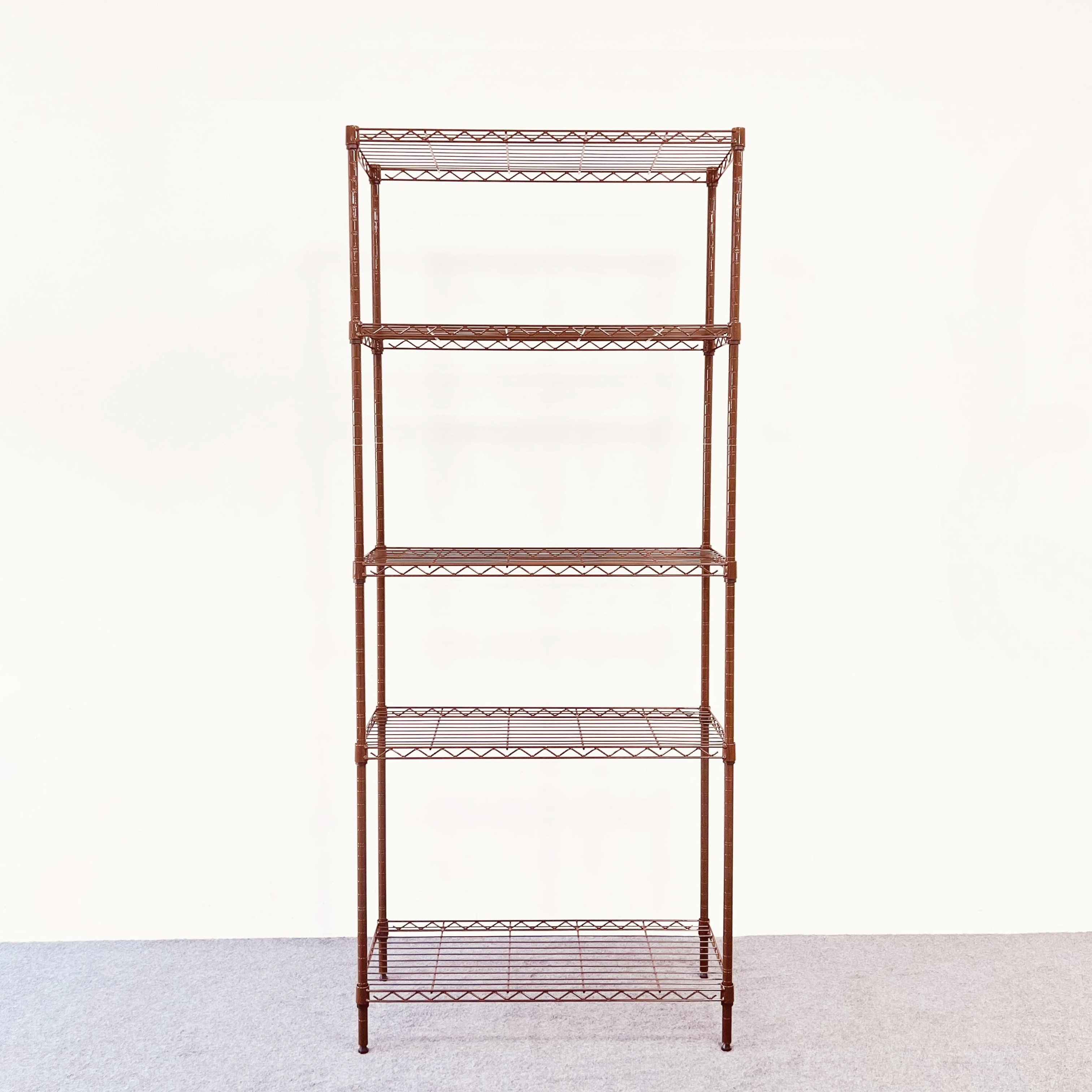 High Quality Stand Metallic Light Duty Powder Coating House Office Usage Wire Shelving Rack Unit