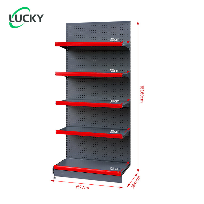 Leke Super Market Shelves 73*41*130 Gondola Supermarket Shelf Supermarket Shelves Grocery Store Display Racks