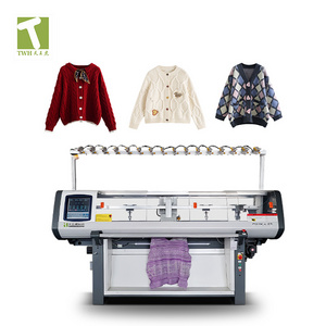 Factory automatic computer high speed 52inch accurate computerized sweater flat knitting machine