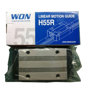 WON linear guide rail replace  IKO, HIWIN, PMI, H55R H55RL  linear rail guide actuator 500 3000mm cnc belt driven