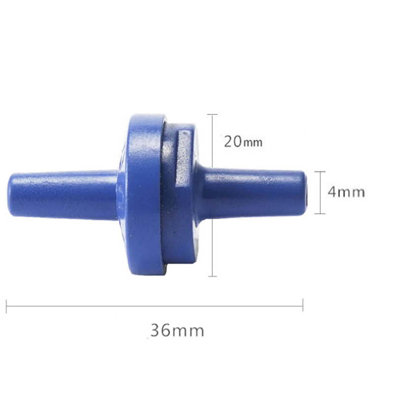 Plastic One Way Non-return Aquarium Air Pump Check Valves for Fish Tank