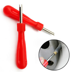 OEM Logo Plastic Handle Car Bicycle  Motorcycle Tire Valve Repair Tool Valve Core Remover Install Remove Tool