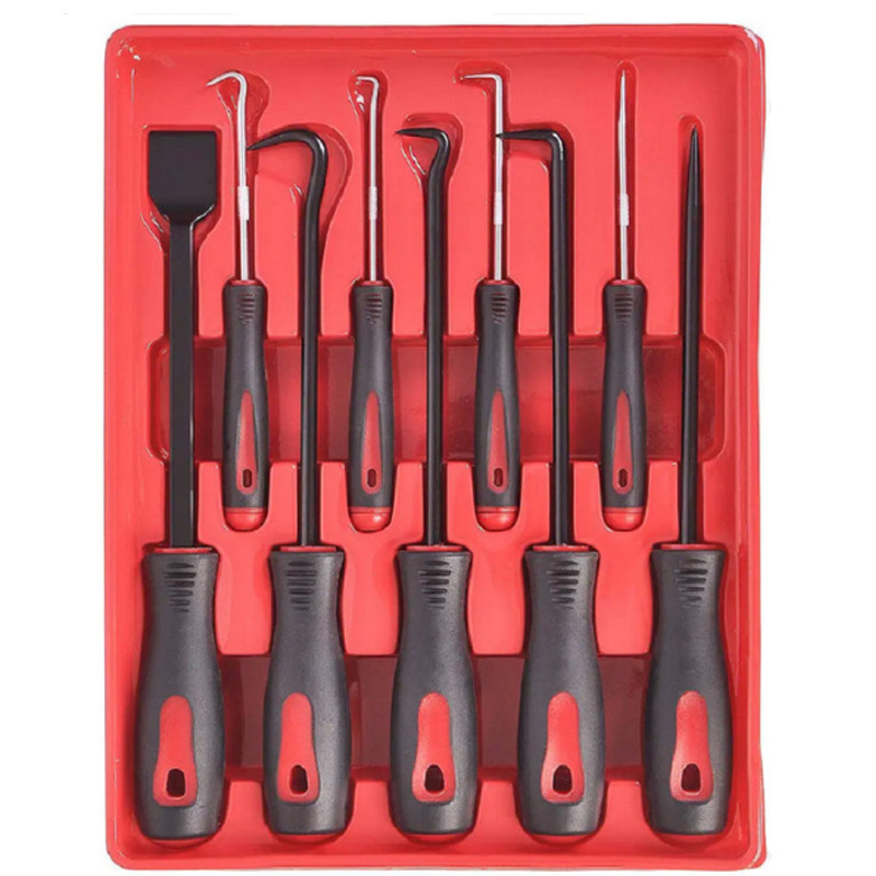 Auto Repair Tool Hook & Pick Set 9 Pcs O-Ring Oil Seal Removal Gasket Puller Remover Kit