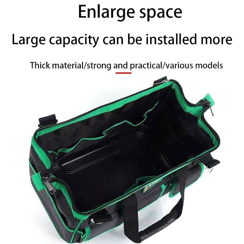 Hardware electrician woodworking thickened multi-pocket multi-functional portable hardware tool bag