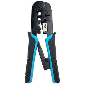 RJ-11, 6P/RJ-12, 8P/RJ-45 Crimp And Cut and Strip Tool RJ45 Crimping Wire Stripper Pliers