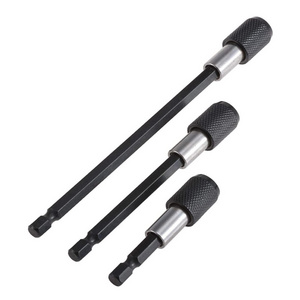 60-150mm Quick Release 1/4 Hex Shank Magnetic Drywall Screw Driver Screwdriver Bit Holder