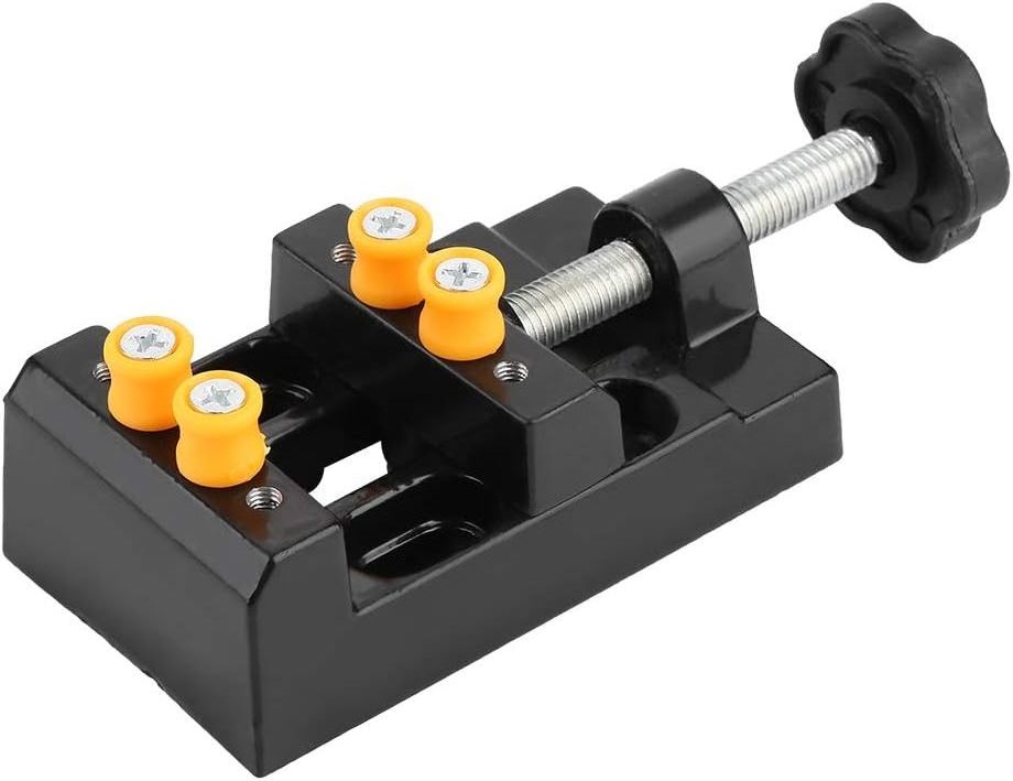 Bench Vice Clamp Mini Drill Press Vise Clamp and Universal Mini Flat Clamp