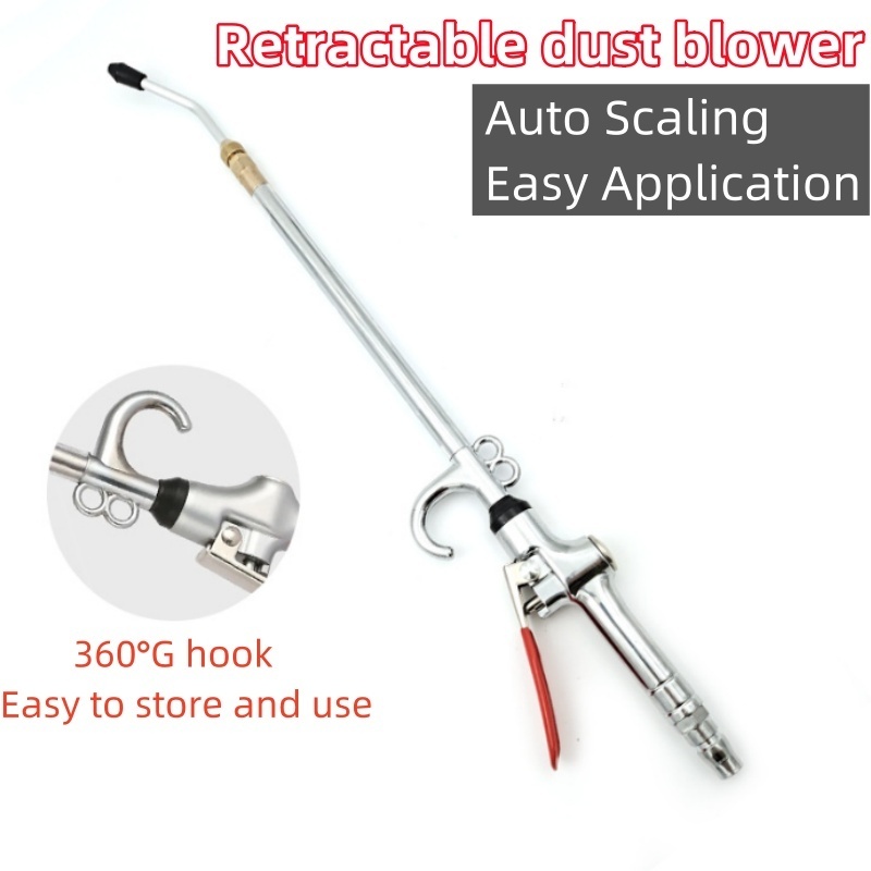 Air tools Industrial nozzles Tire blowgun Dust blowgun,Ash blowing air pump gun lengthened pneumatic dust gun clear Clean tool