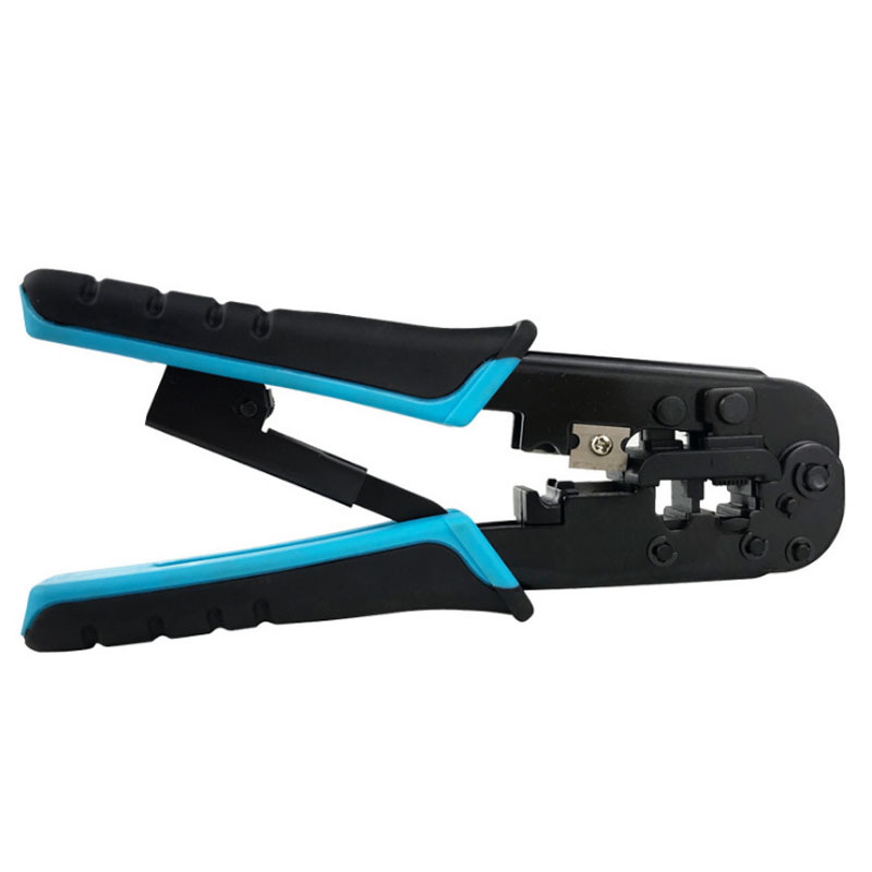 RJ-11, 6P/RJ-12, 8P/RJ-45 Crimp And Cut and Strip Tool RJ45 Crimping Wire Stripper Pliers