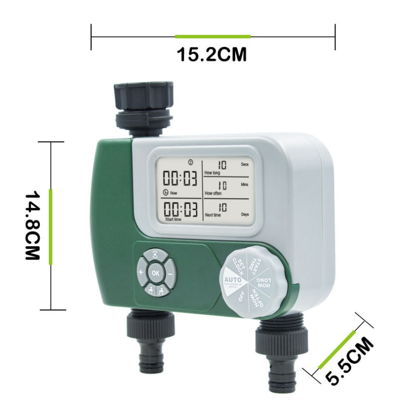 Outdoor Garden Digital Programmable Water Timer Weatherproof Garden Lawn Faucet Hose Timer Automatic Irrigation Controller