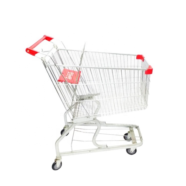 Supermarket shopping trolley cart shopping trolley trolley shopping