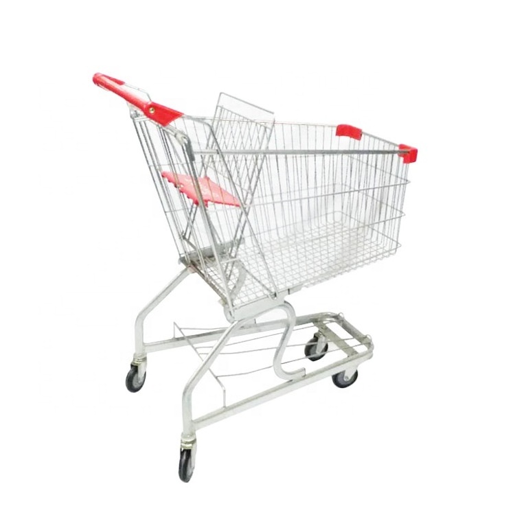 Supermarket shopping trolley cart shopping trolley trolley shopping