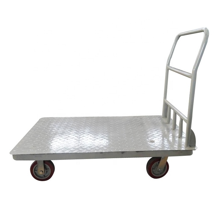 Logistic Cart Metal Tool Trolley Used in Supermarket and Warehouse Unfolding Tool Trolley