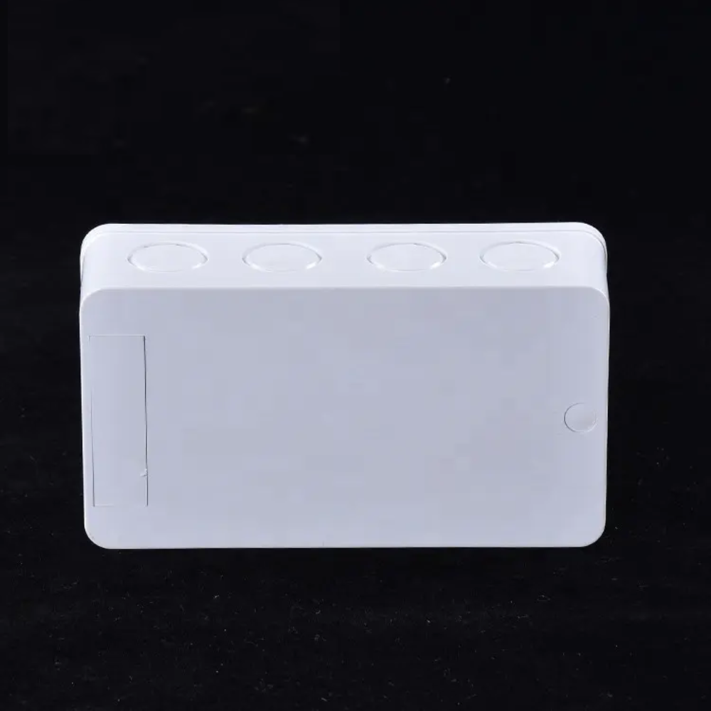 2023  hot sale junction boxes white Plastic Fireproof Pvc Surface Mount Wall Mounting 2 Gang Back Switch Box