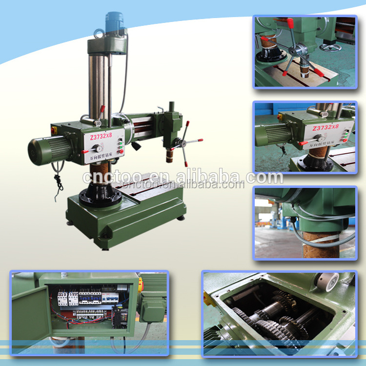 Factory direct sale rail drilling machine Z3732 rotary drilling machine