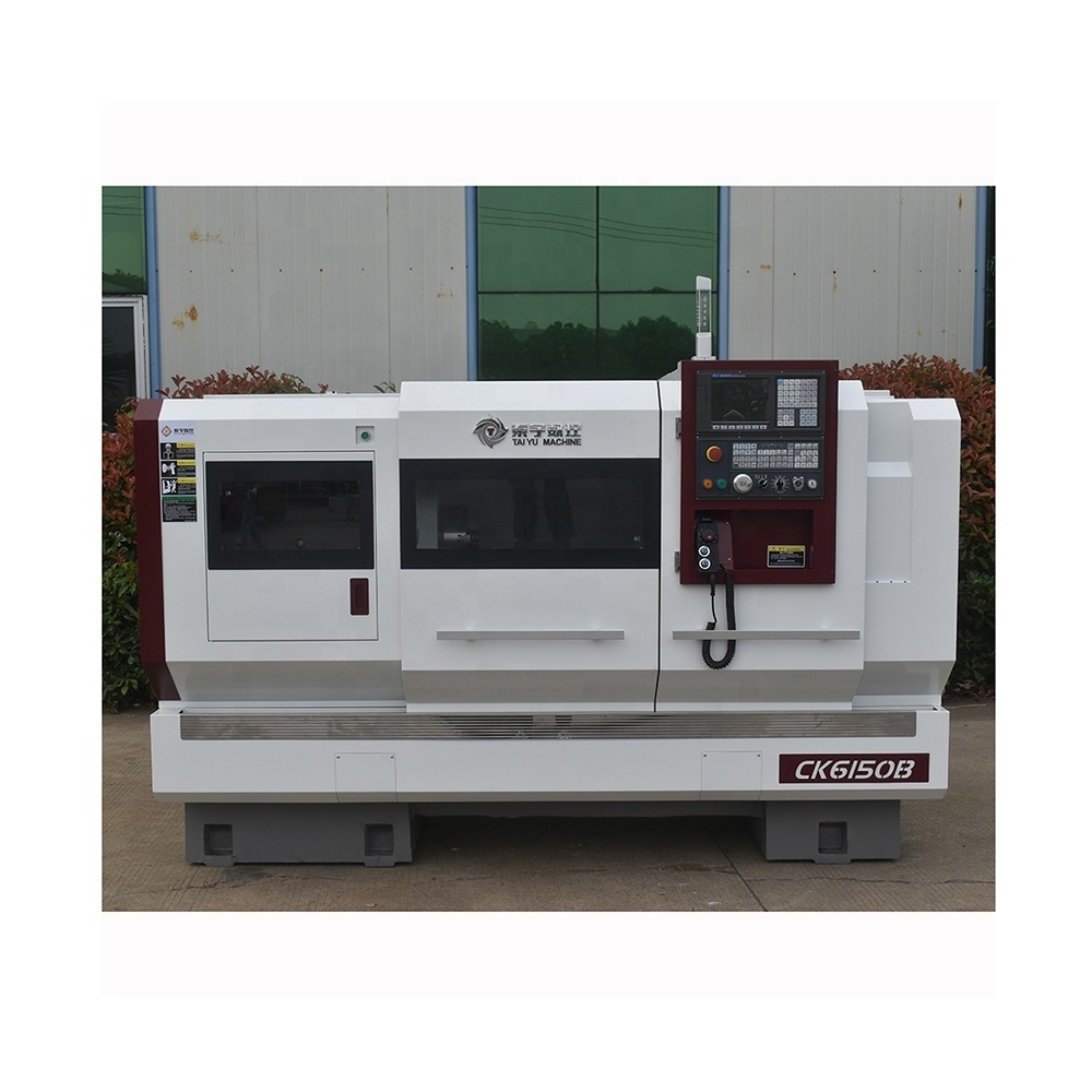 Flat Bed Lathe Machine Price Hiah Quality CK6150 Cheap Cnc Horizontal Lathe Metal Manufacturing Plant Single Provided Gearbox 82