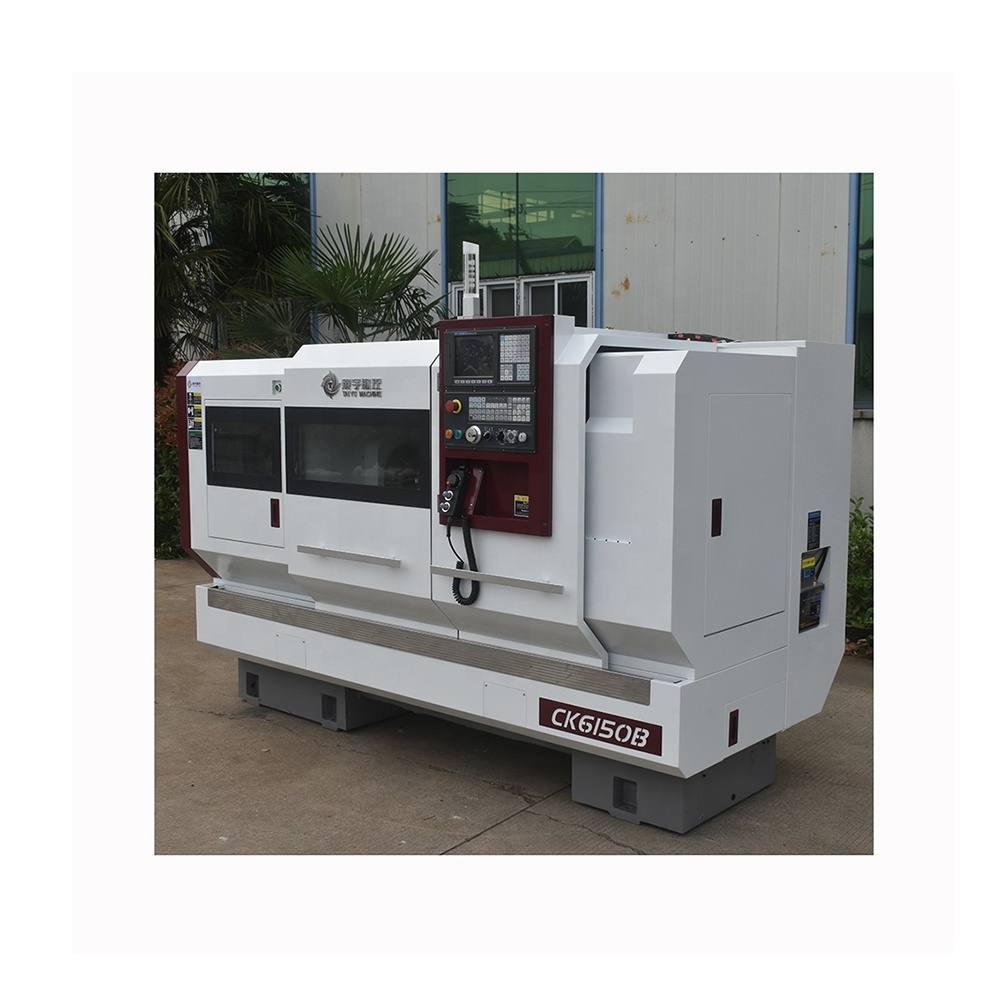 Flat Bed Lathe Machine Price Hiah Quality CK6150 Cheap Cnc Horizontal Lathe Metal Manufacturing Plant Single Provided Gearbox 82