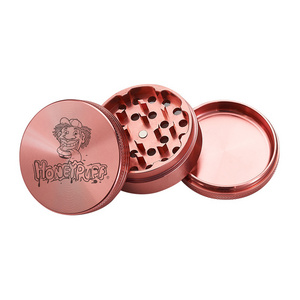 New Big Size 63mm Aluminum Herb Grinder Quickly Grinding Dry Tobacco Spice Crusher Kitchen Grinder Wholesale