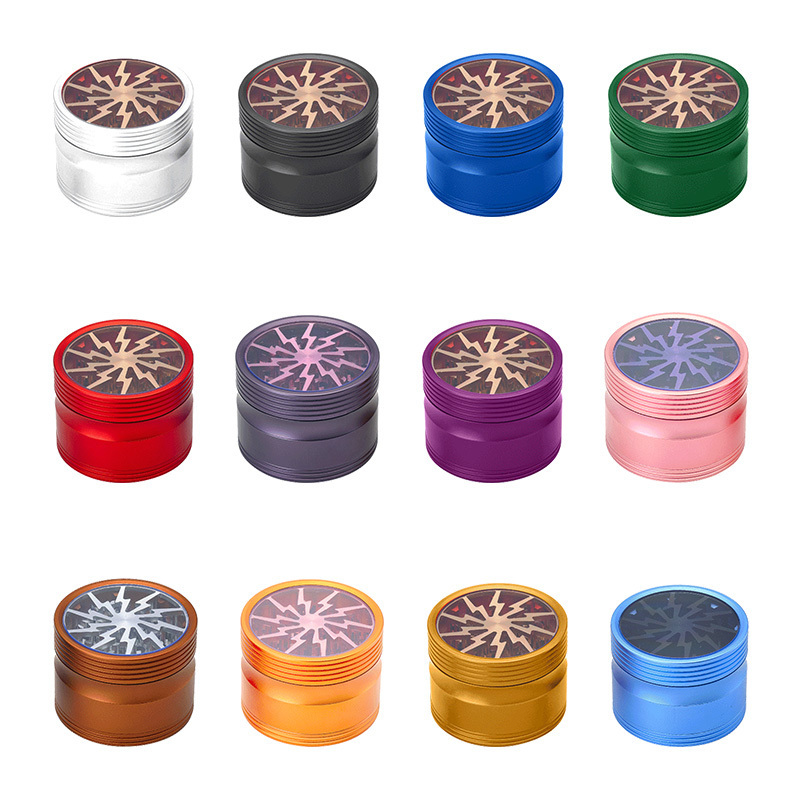 New arrivals custom grinders crusher herbal tobacco metal herb grinders smoking accessories