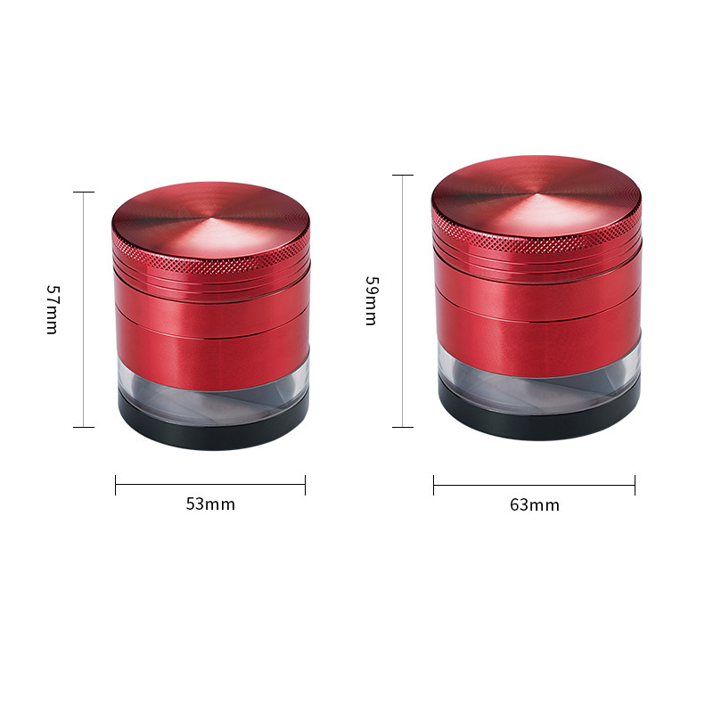 Grinders 2.5 Inch Large Magnetic top Aluminum Spice Herb Grinder Dry Herb Grinder with Catcher