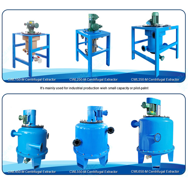 Factory customization Centrifugal Solvent Extraction Liquid Liquid Separator