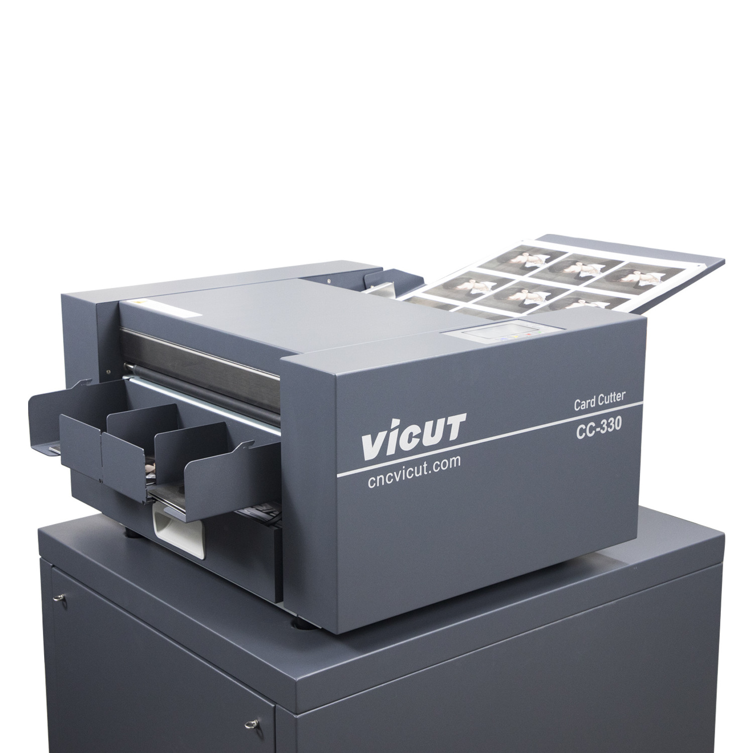 Vicut Autofeed Digital PVC ID Card Cutter A3 Size Postcard/Business/ID Card Cutting Machine CC-330S