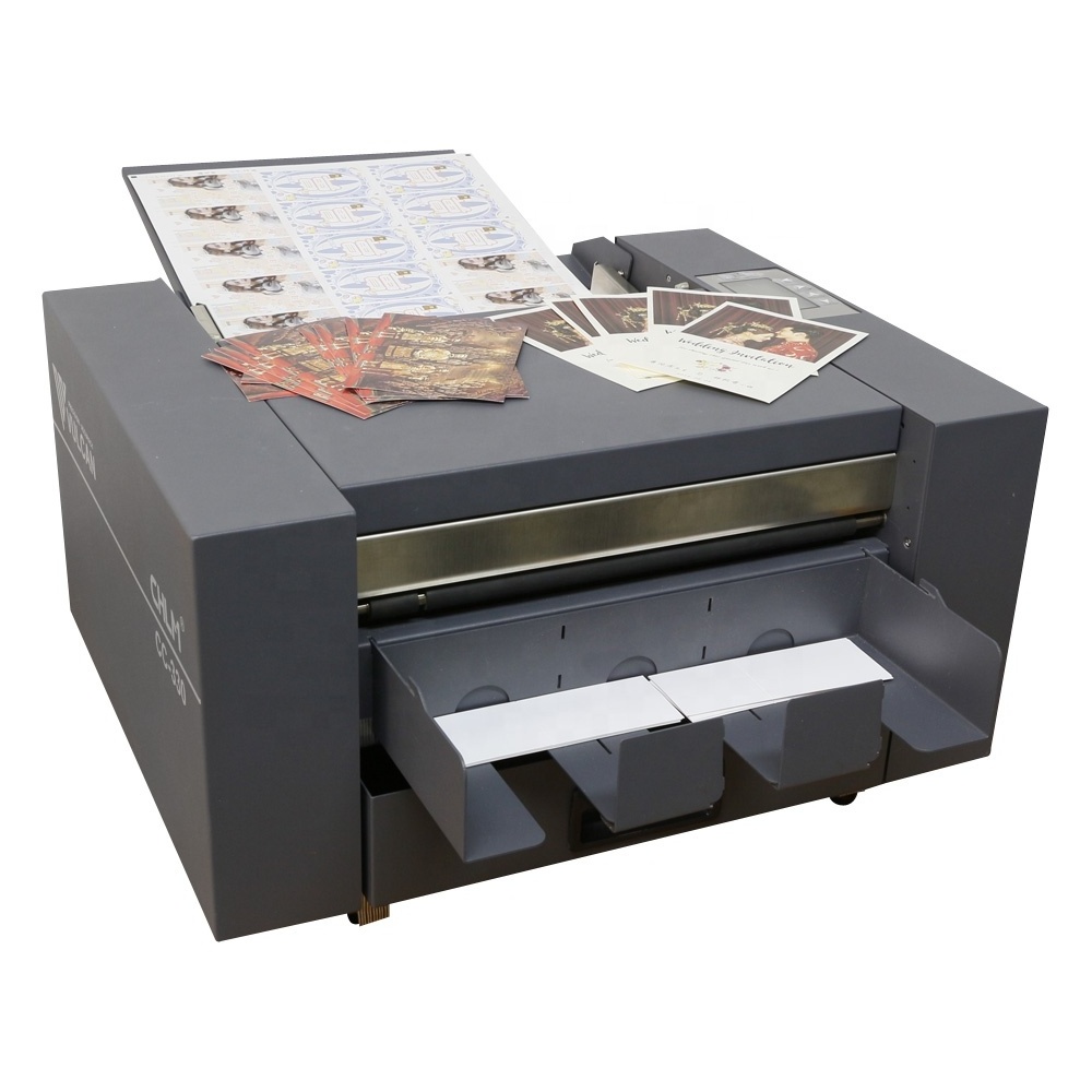 Automatic Electric Laminated Paper A4 Size Automatic Business Card Cutter Business Card Cutting Machine