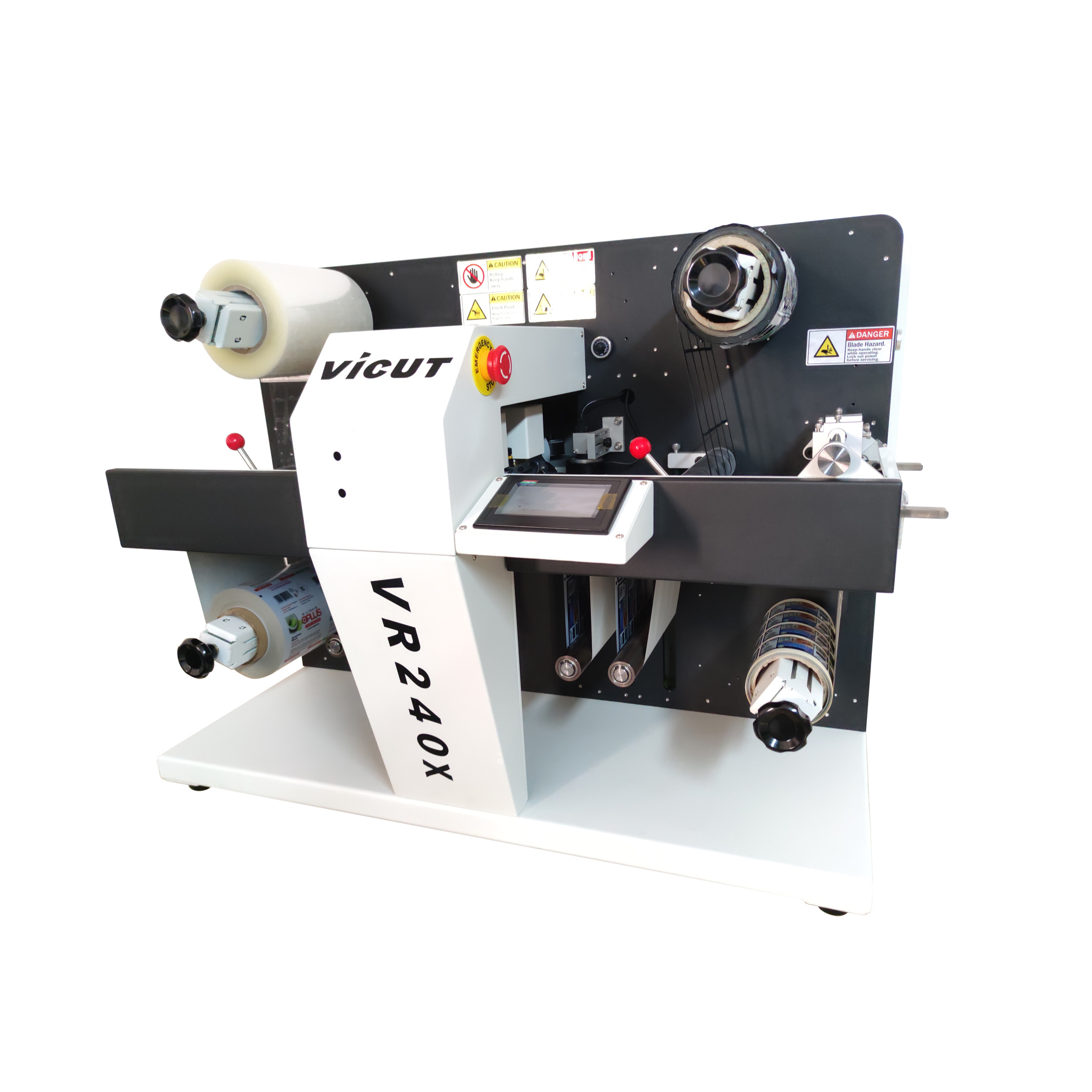 vinyl sticker die cutting machine Thermal Paper Blank Label Rotary Die Cutting Slitting Rewinding Machine