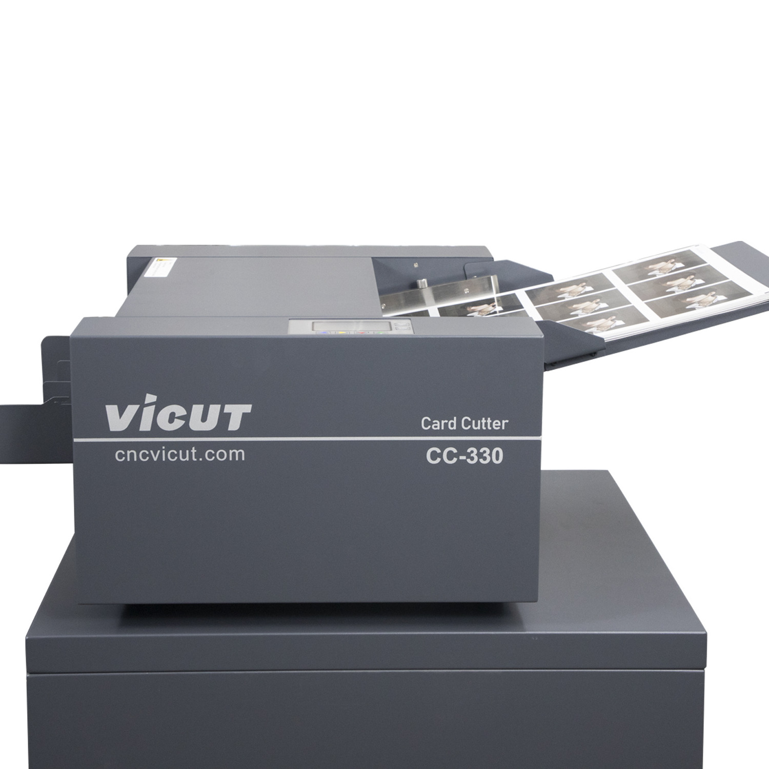 Vicut Automatic Feeding Counting CC-330 Playing Cards Making Machine Business Card Cutting Card Cutter Machine