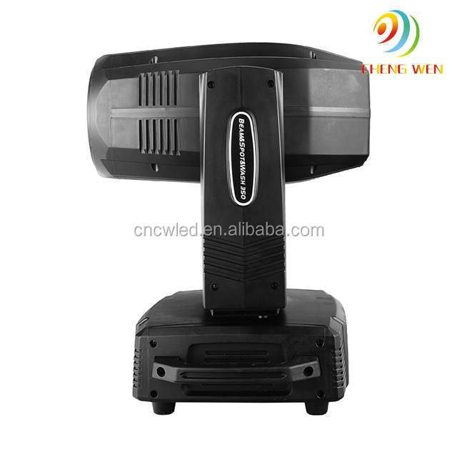 Stage Light DMX Control 17r Beam Spot Wash 3 in 1 350W Moving head Light