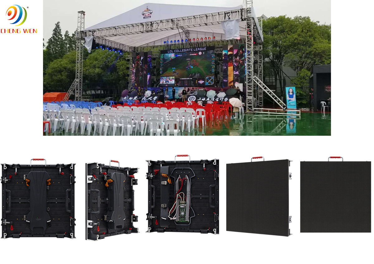 Led Screen Advertising SMD Nova Star P3.91 RGB 0.5*0.5m/0.5*1m Outdoor Rental Led Display Screen Led Video Wall Led Panel