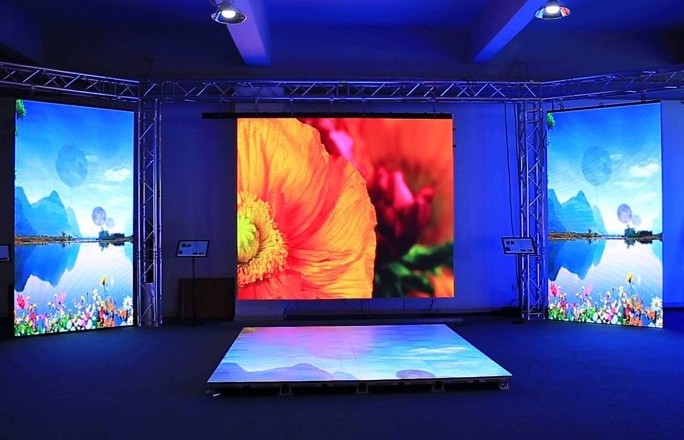 Full Color Led video wall Interactive P2.97/P3.91/P4.81/6.25 Dance Floor Led Screen LED panel price For events