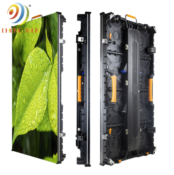 led screen rental P3.91 500*1000mm New design transparent led display screen led video wall