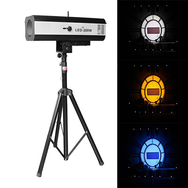 Wholesale Led Focus Spot Light 200w Concert Follow Led Colorful High Power Beam Follow Spotlight