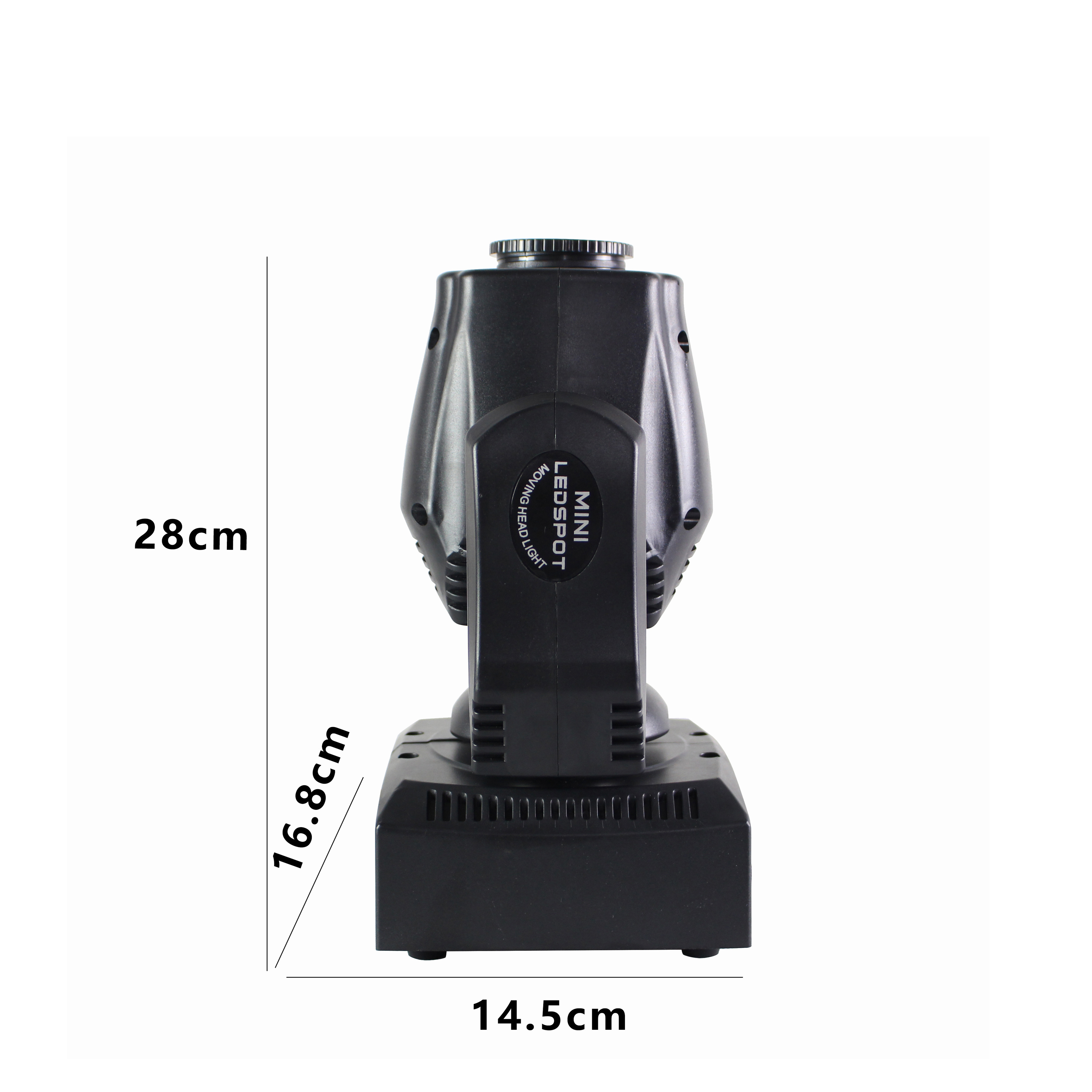 2021 Dj Light 60W RGBW 4 In 1 Mini Led Beam Moving Head With Led Circle Spot Wash Stage Effect DMX 512 Control KTV DJ Party Lite