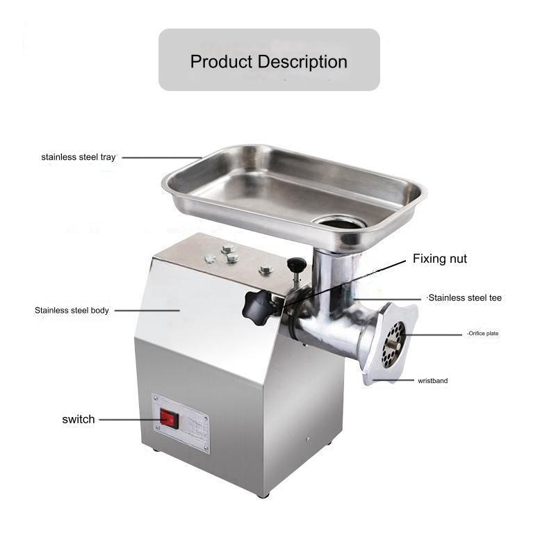 meat grinder power 850w full machine stainless steel voltage 220v meat sausage multifunctional meat grinder