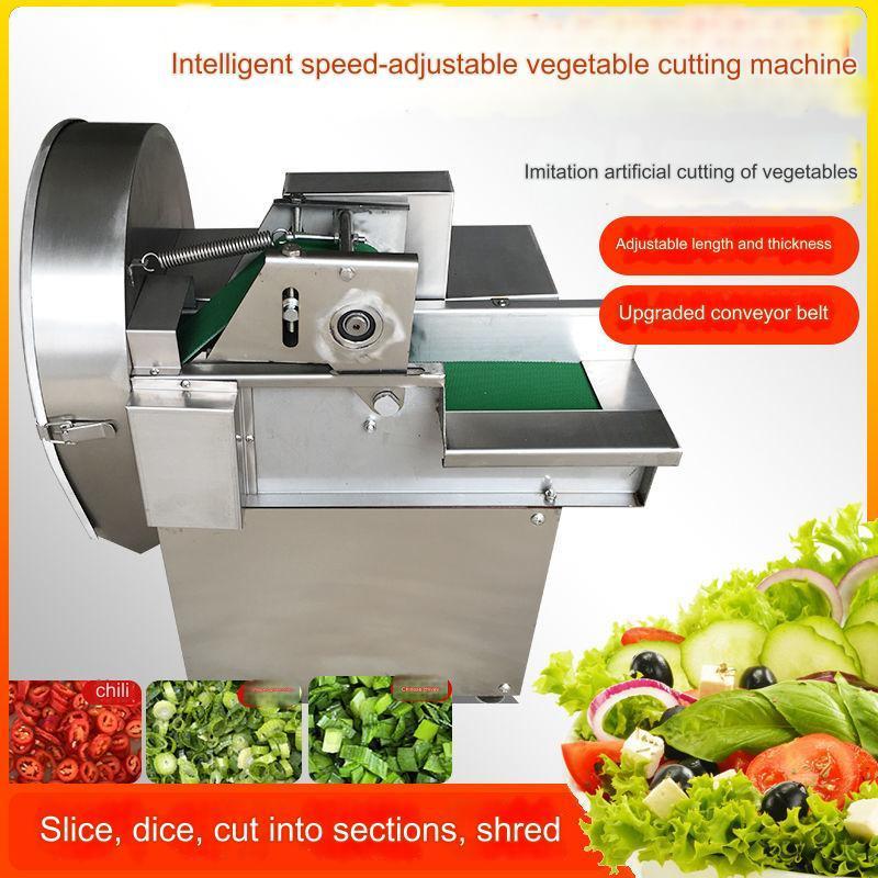 Commercial automatic Vegetable Cutting Machine For Schools restaurant kitchen Vegetable Slicer Cutter