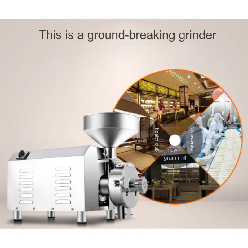 automatic coffee grinder Grinding fineness 50-120 mesh  Wet and dry use coffee grinder