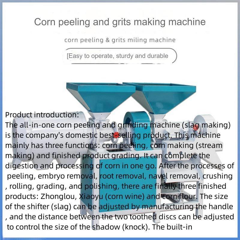 Mill Corn Grits Semolina Make Sift Small Scale Maize Meal Grind Milling Machine Price for Sift in Kenya sell