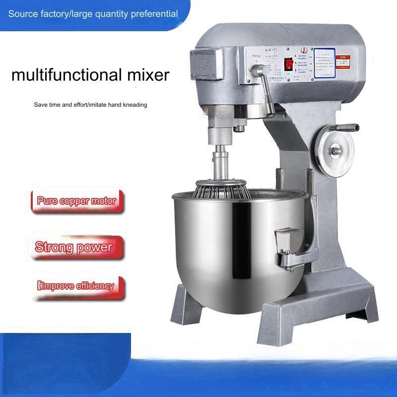 Commercial Food Mixer Kitchenaid 20kg~50kg High Capacity Desktop Electric Bread Dough Mixer For Home Bakery Restaurants